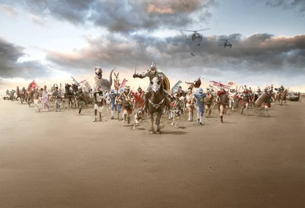 Photograph Chris Frazer Smith Front Charge on One Eyeland